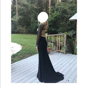 Black  prom dress